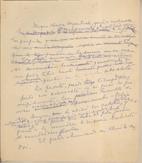 [Conque debería llegar tarde,...]