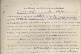 Los últimos escritores bohemios en Chile