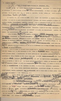 Pablo de Rokha Premio Nacional de Literatura