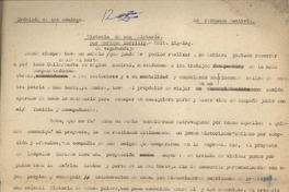 Historia de una historia por Enrique Zorrilla