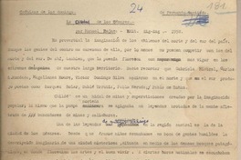 La ciudad de los césares por Manuel Rojas