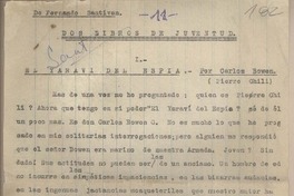 El yaraví del espía por Carlos Bowen