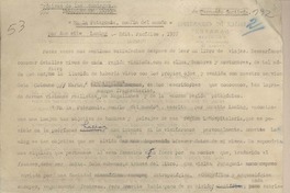 En la Patagonia, confín del mundo por Annette Laming