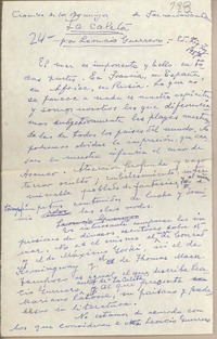 La caleta por Leoncio Guerrero