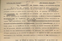 El purgatorio de Gonzalo Drago