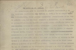 La noche en el camino por Luis Durand