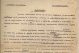 Santa materia por B. Subercaseaux