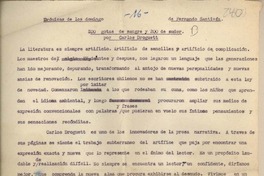 100 gotas de sangre y 200 de sudor por Carlos Droguett