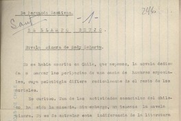 El llampo brujo por Sady Zañartu