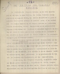 La patria de Joaquín Murieta