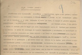 ¡Aún tenemos patria!