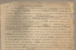 El crímen en literatura