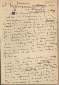 El congreso no se divierte