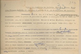 Cuenta anual del presidente