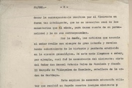 [El almirante don Blanco Encalada]