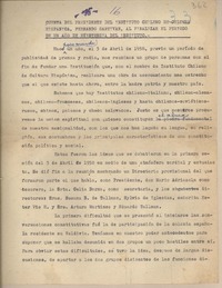 [Cuenta anual del presidente]