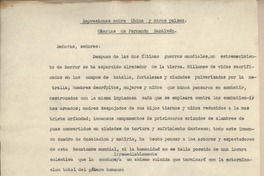 Impresiones sobre China y otros países