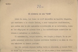 El misterio de un cité