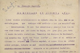 Memorias de ochenta años