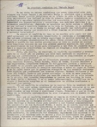 La aventura romántica del halcón rojo