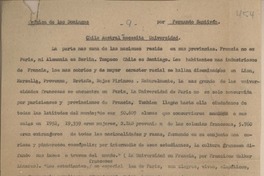 Chile Austral necesita universidad