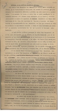 Crítica a la política económica chilena