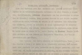 Lican Ray población irredenta