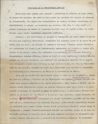 Comienzos de la Universidad Austral