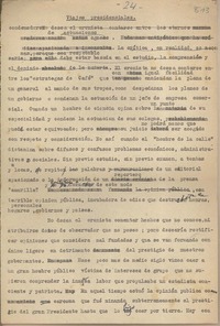 Viajes presidenciales