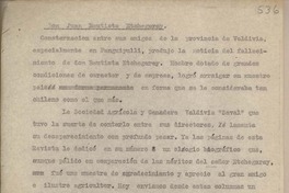 Don Juan Bautista Etchegaray