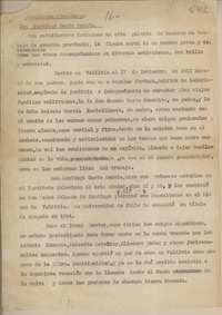 Nuestros agricultores don Santiago Gaete García