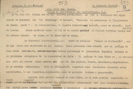 Algo sobre Pío Baroja