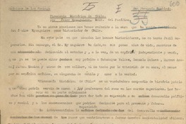 Fisonomía histórica de Chile