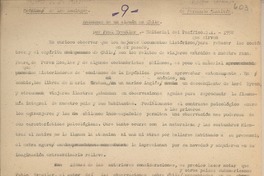 Andanzas de un alemán en Chile