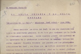 La selva chilena y la selva peruana