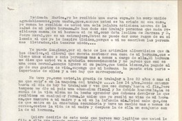 [Carta] [1947?], Monrovia, California, Estados Unidos [a] Marina [Pizarro], [Chile]