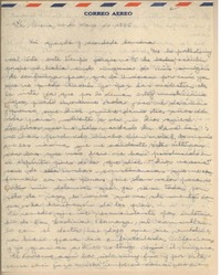 [Carta] 1945 mayo 19, La Serena, [Chile] [a] [Gabriela Mistral], [Brasil?]