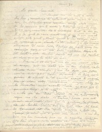 [Carta] [1946?] abr. 30, [Chile] [a] [Gabriela Mistral]