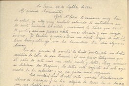 [Carta] 1946 sept. 20, La Serena, [Chile] [a] [Gabriela Mistral]