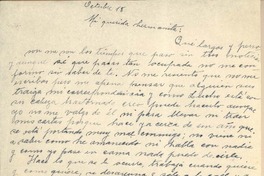 [Carta] [1946?] oct. 18, [Chile] [a] [Gabriela Mistral]
