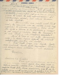 [Carta] [1946?] nov. 3, [Chile] [a] [Gabriela Mistral]