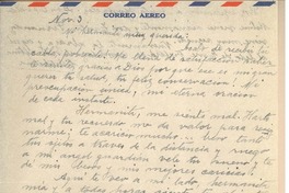 [Carta] [1946?] nov. 3, [Chile] [a] [Gabriela Mistral]