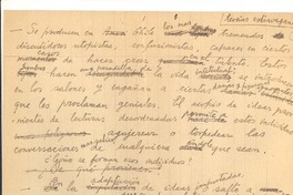 Teorías estravagantes