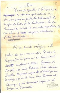 [Yo me pregunto: ...]