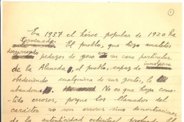 [En 1937 el héroe popular...]