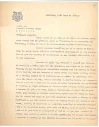 [Carta] 1958 may. 6 Santiago, Chile [a] Joaquín Edwards Bello