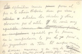 [Los diplomáticos...]