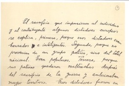 [El sacrificio que impusieron...]