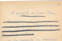 El encanto de Norma Shearer