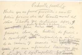 Pichoutte periodista